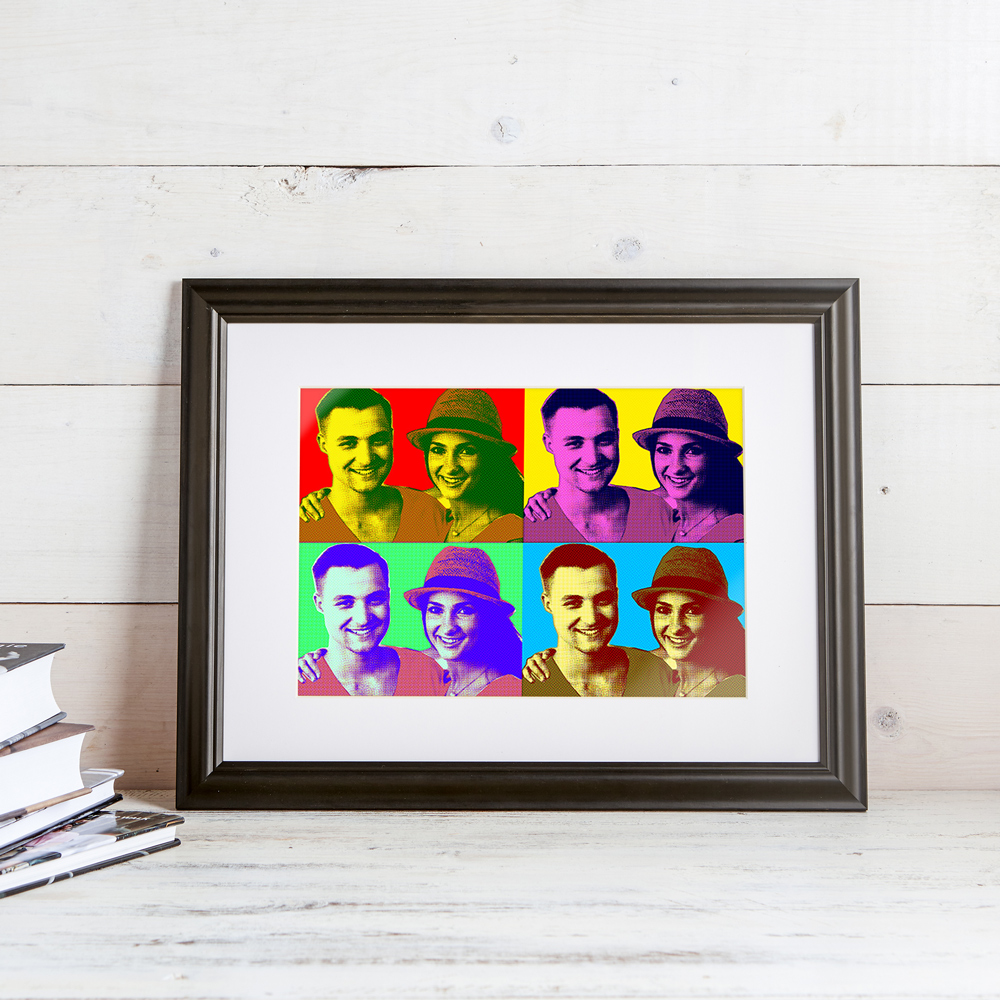 Pop Art Druck - Personalisiert mit Foto