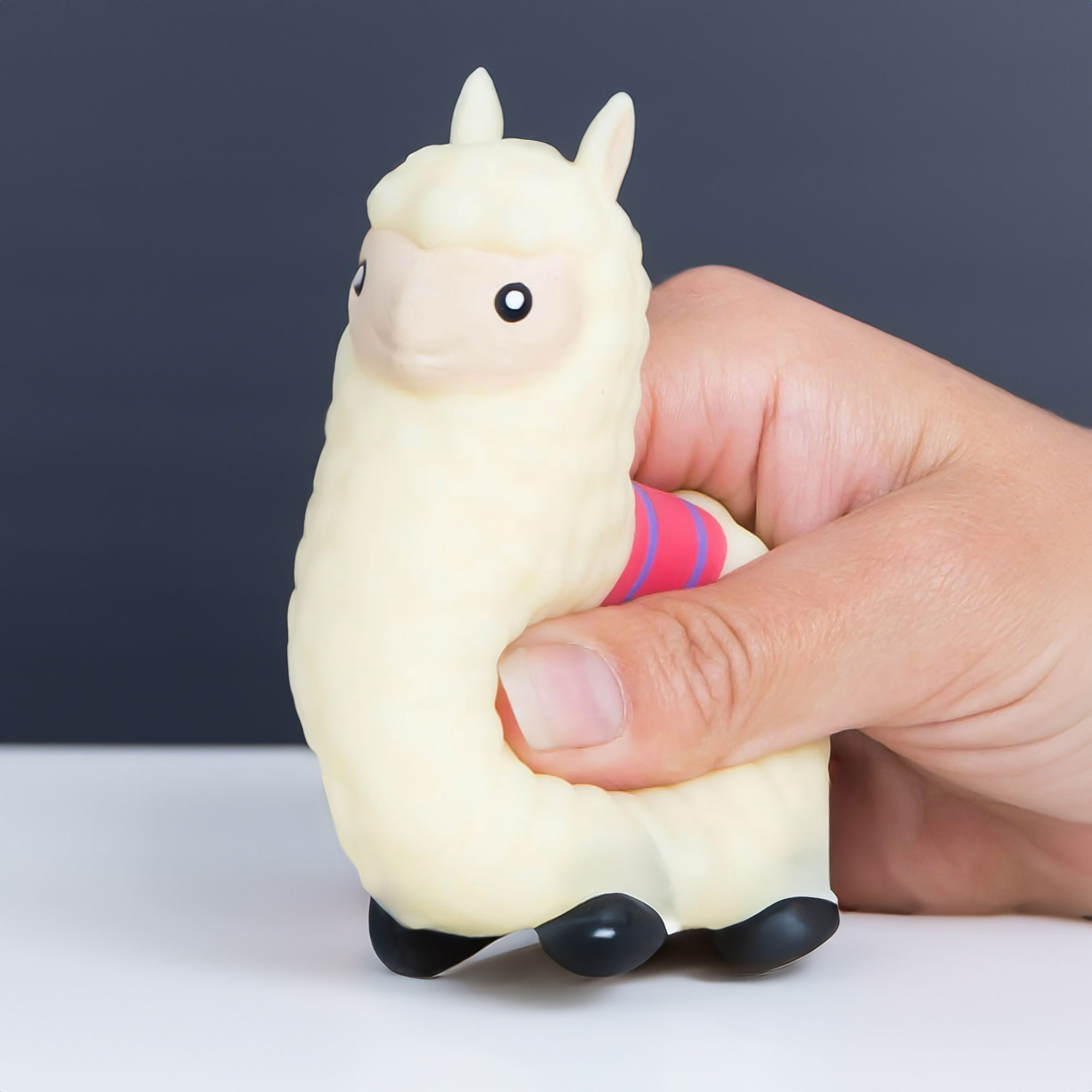 Anti Stress Ball - Lama zum Kneten