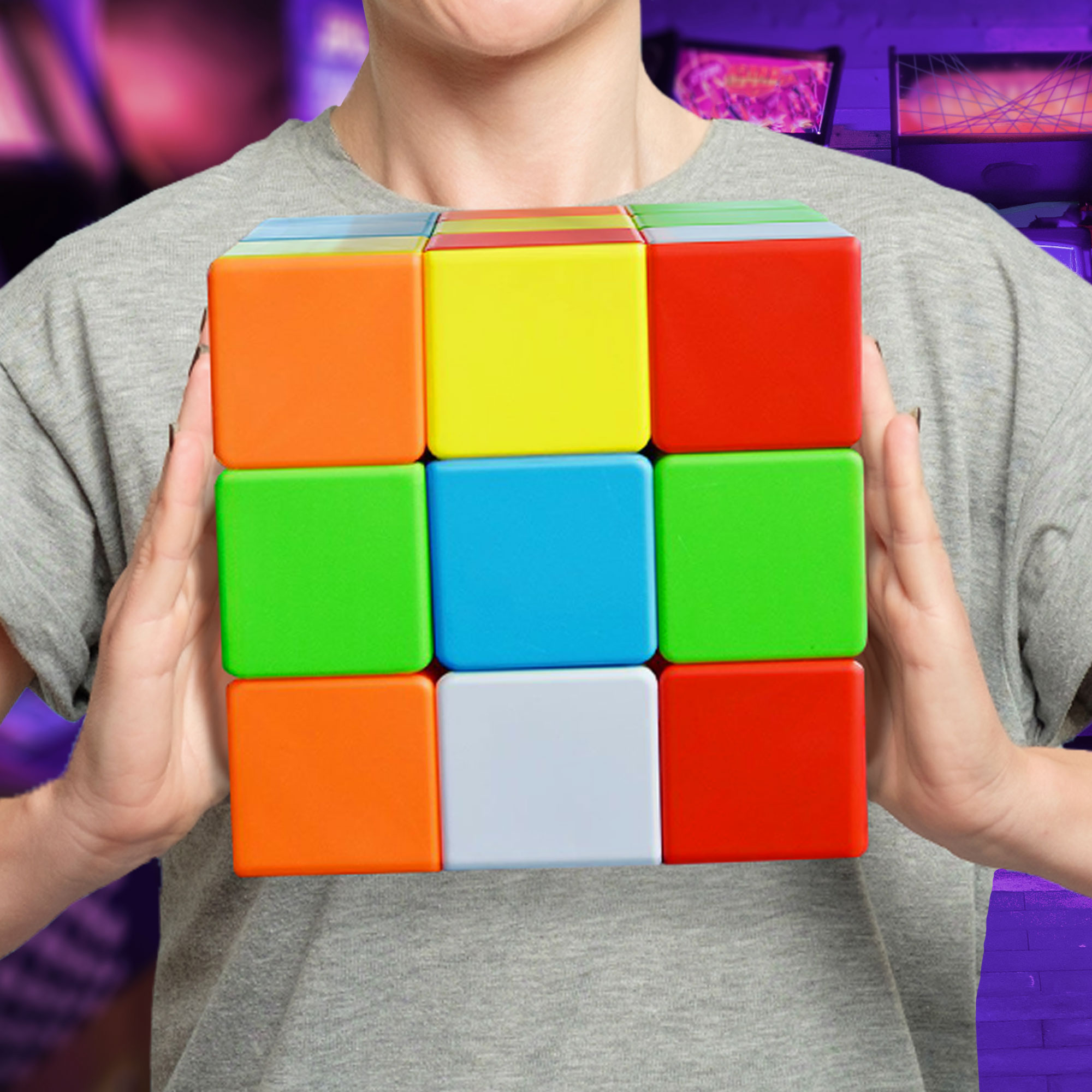 Zauberwürfel Magic Cube - XXL Rätsel